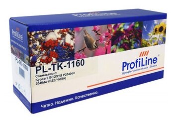 Картридж ProfiLine PL_TK-1160 совместимый тонер картридж (Kyocera TK-1160 - 1T02RY0NL0) 7200 стр, черный