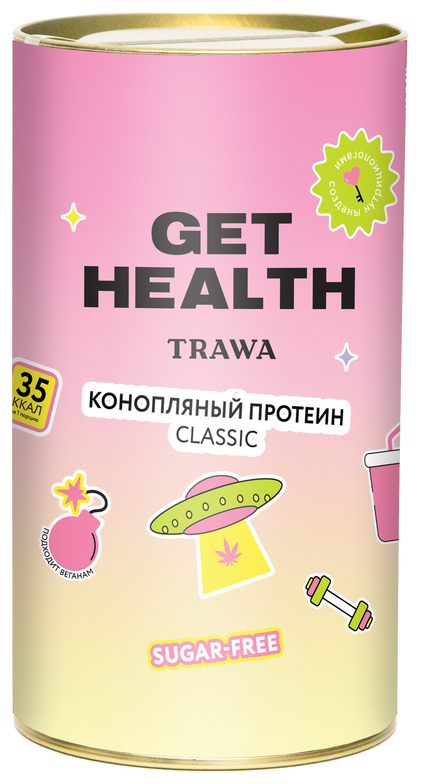 TRAWA Протеин конопляный от GetHealth 500 гр