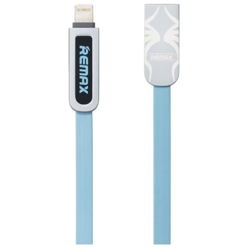 фото Кабель remax armor usb - microusb/apple lightning (rc-067t) 1 м blue