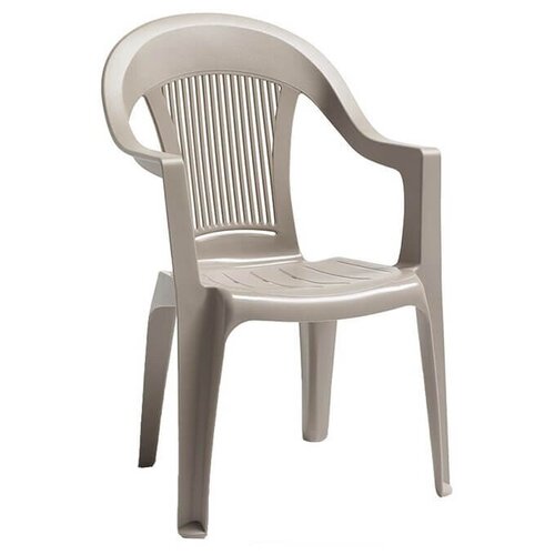 Пластиковое кресло SCAB GIARDINO Elegant Scratchproof Monobloc, зеленый