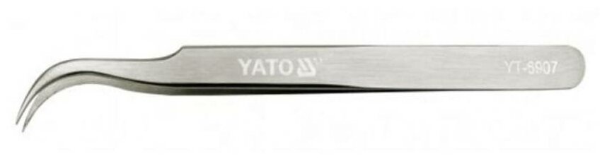 Пинцет Изогнутый 120 Мм YATO арт. YT-6907 - фотография № 3