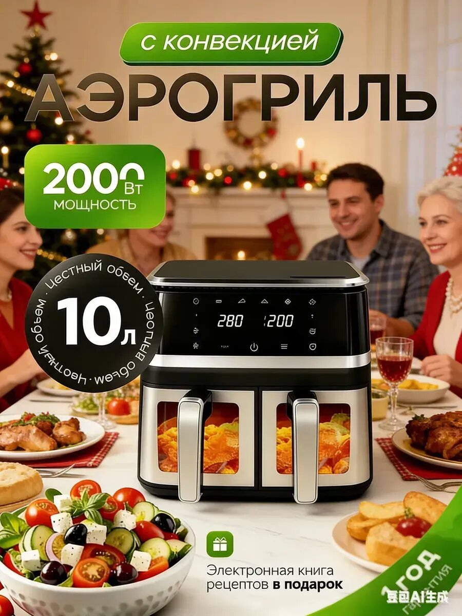 Аэрогриль RETASTE электрический мощный