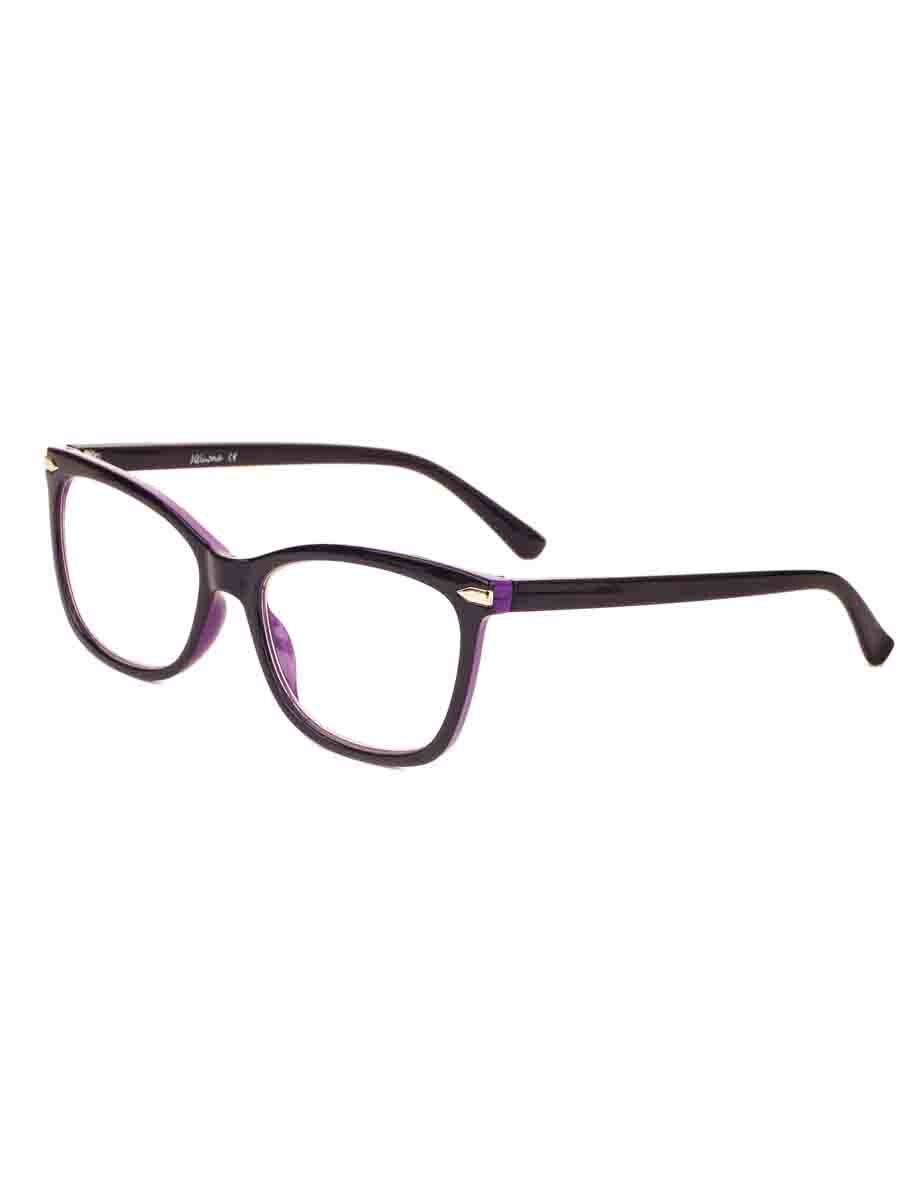 Готовые очки для чтения фиолетовые с диоптриями +4.00 футляр