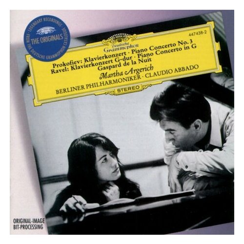 Компакт-Диски, Deutsche Grammophon, MARTHA ARGERICH / CLAUDIO ABBADO - Prokofiev: Piano Concerto No.3/ Ravel: Piano Concerto (CD) виниловые пластинки deutsche grammophon martha argerich beethoven piano concertos nos 1