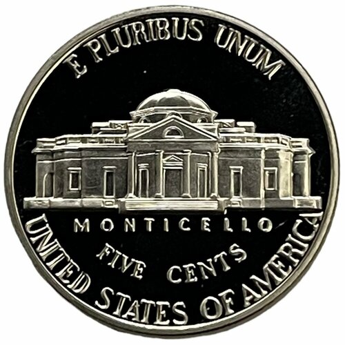 США 5 центов 2000 г. (Nickel, Джефферсон) (S) (Proof)
