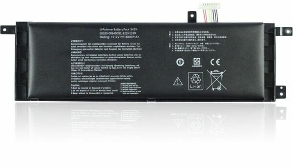 Аккумулятор для Asus X553MA X453MA B21N1329 (7.6V 30Wh) ORG