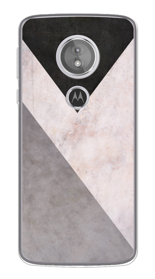 Силиконовый чехол "Карты черепа в капюшоне" на Motorola Moto E5 / Моторола Мото Е5