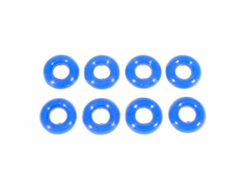 Кольцо уплотнительное форсунки ЗМЗ 409, 406, 405, 4216, ВАЗ 2110-15,2170 8шт (силикон синий)