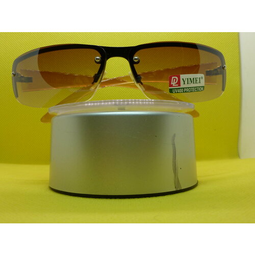 солнцезащитные очки yimei 561923 золотой коричневый Солнцезащитные очки YIMEI 601712, коричневый, золотой