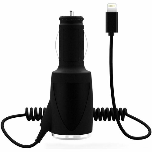 Автомобильное зарядное устройство Code CCH-8P21 Apple Lightning Black