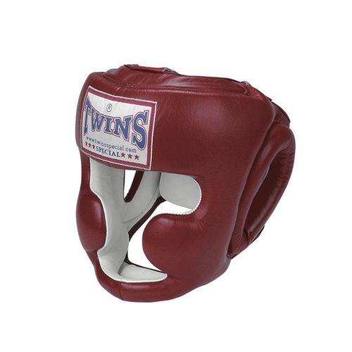 Боксерский шлем TWINS HGL6 Maroon (M)