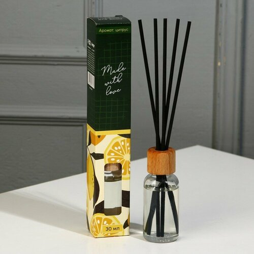 SUI Аромадиффузор Made with love аромат цитрус 30 мл 513₽