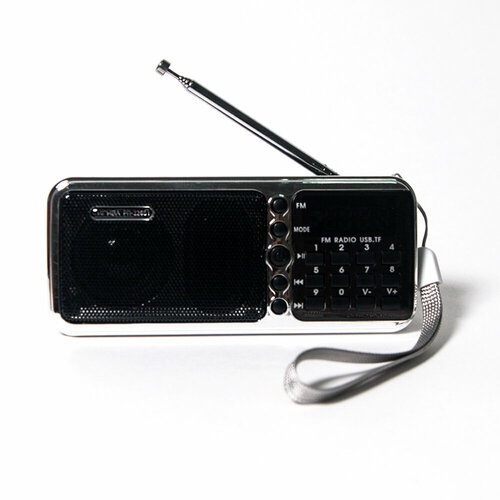 Радиоприемник четырехдиапазонный Сигнал РП-226ВТ черно-серебристый 3341₽