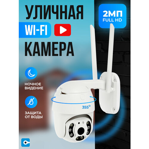 Умная IP-камера для видеонаблюдения Wi-Fi Камера 2 Мп1080Р 308900₽