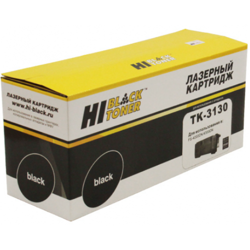 TK-3130 Hi-Black совместимый черный картридж HB-TK-3130 для Kyocera Mita FS 4200/ 4300; Ecosys M3550 картридж для лазерного принтера easyprint lk 3130 tk 3130