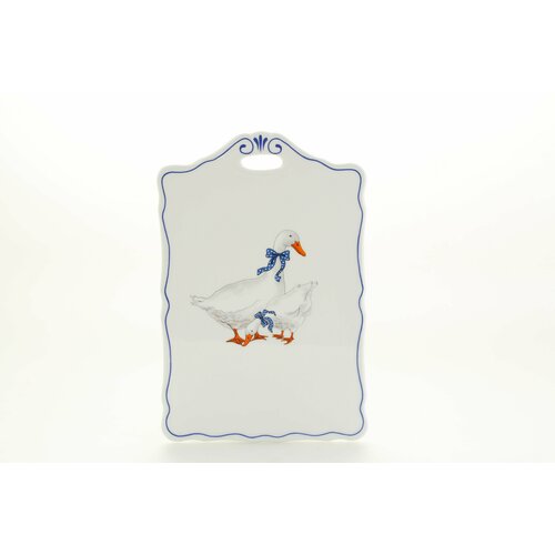 Доска разделочная с ручкой Leander Чешский Гусь 27 см 4851₽