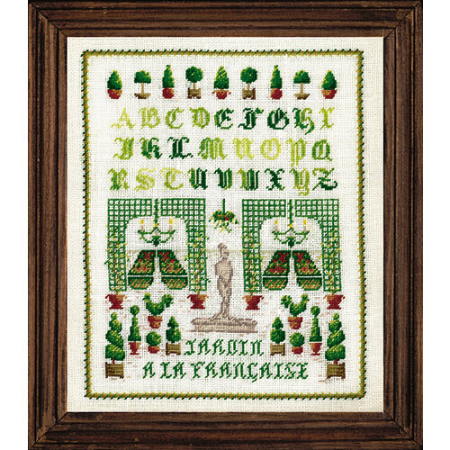 Набор для вышивания ABC French Garden Французский сад le boheur des dames 3605