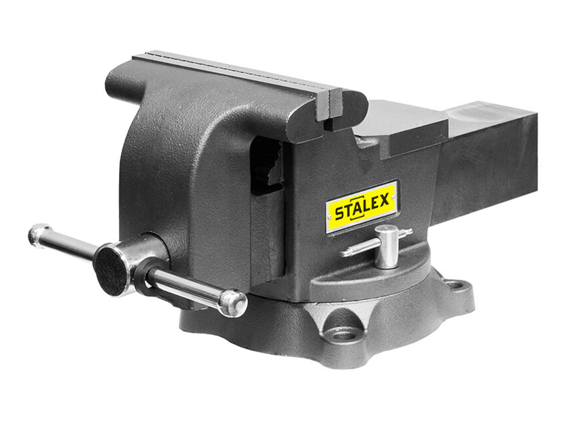 Тиски слесарные STALEX "Горилла" M60D, 150 х 125 мм, 360°