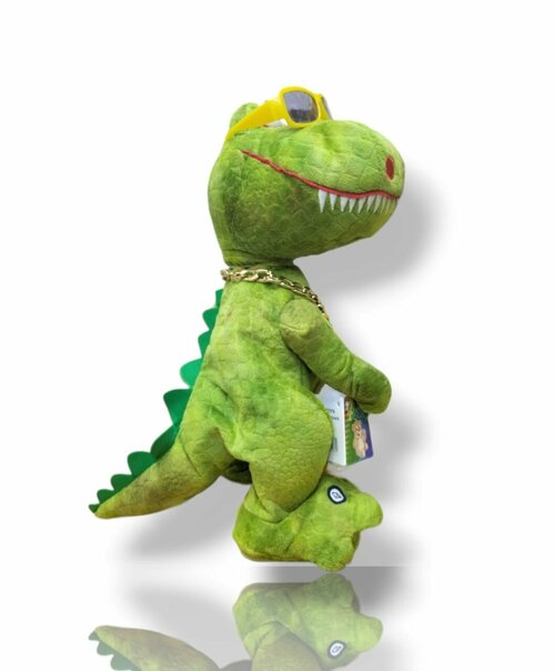 Музыкальный дракон игрушка динозавр танцующий 35-см