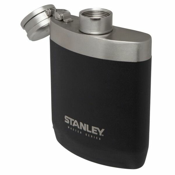 Термос-фляга STANLEY Master SS Vacuum Flask, 0.23 л, черный - фотография № 8