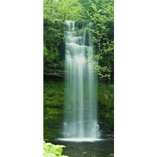 Самоклеящиеся фотообои Водопад Гленкар, размер: 90x200 см