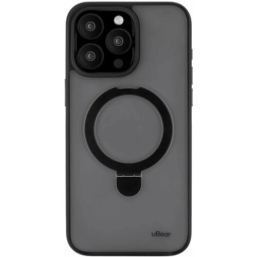 Чехол Магнитная застежка-кольцо Keephone Magico MagSafe для iPhone 15-Черный