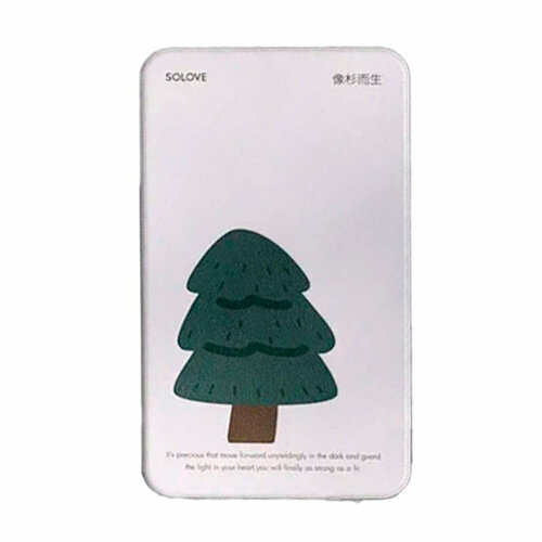 Внешний аккумулятор SOLOVE Power Bank Xiaomi Mi 5000mAh Magnetic MagSafe 20 W QC 30 PD 3A Бежевый 263000₽