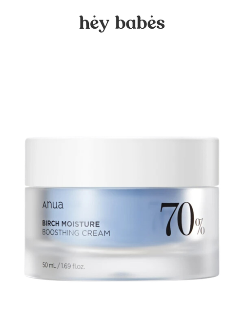 Увлажняющий крем для лица с берёзовым соком ANUA Birch 70% Moisture Boosting Cream