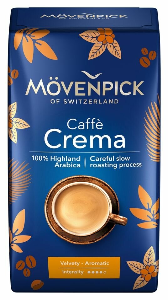 Кофе молотый Movenpick Caffe Crema 500г х3шт