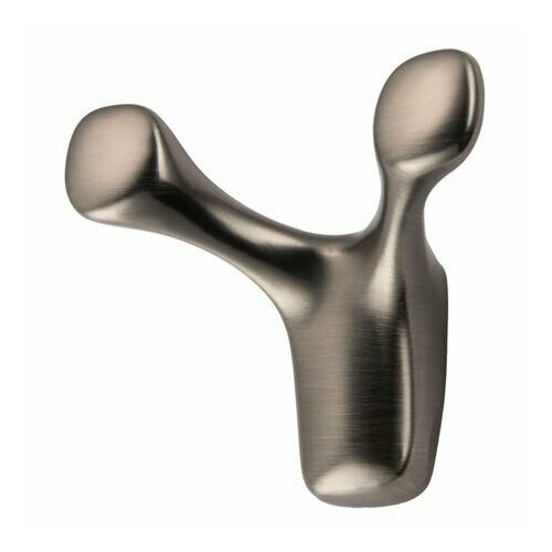 Крючок 2х-рожковый EDSON 5103 брашированный черный никель