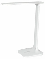 ЭРА Б0057202 Настольный светильник NLED-510-8W-W светодиодный белый аккумуляторный, выбор цвет температуры, три уровня яркости
