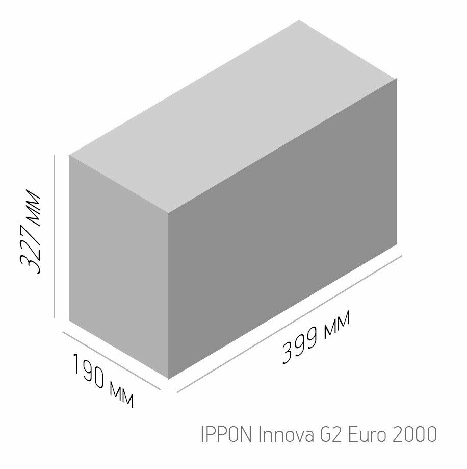 Источник бесперебойного питания Ippon Innova G2 Euro 2000 1800Вт 2000ВА черный - фото №13