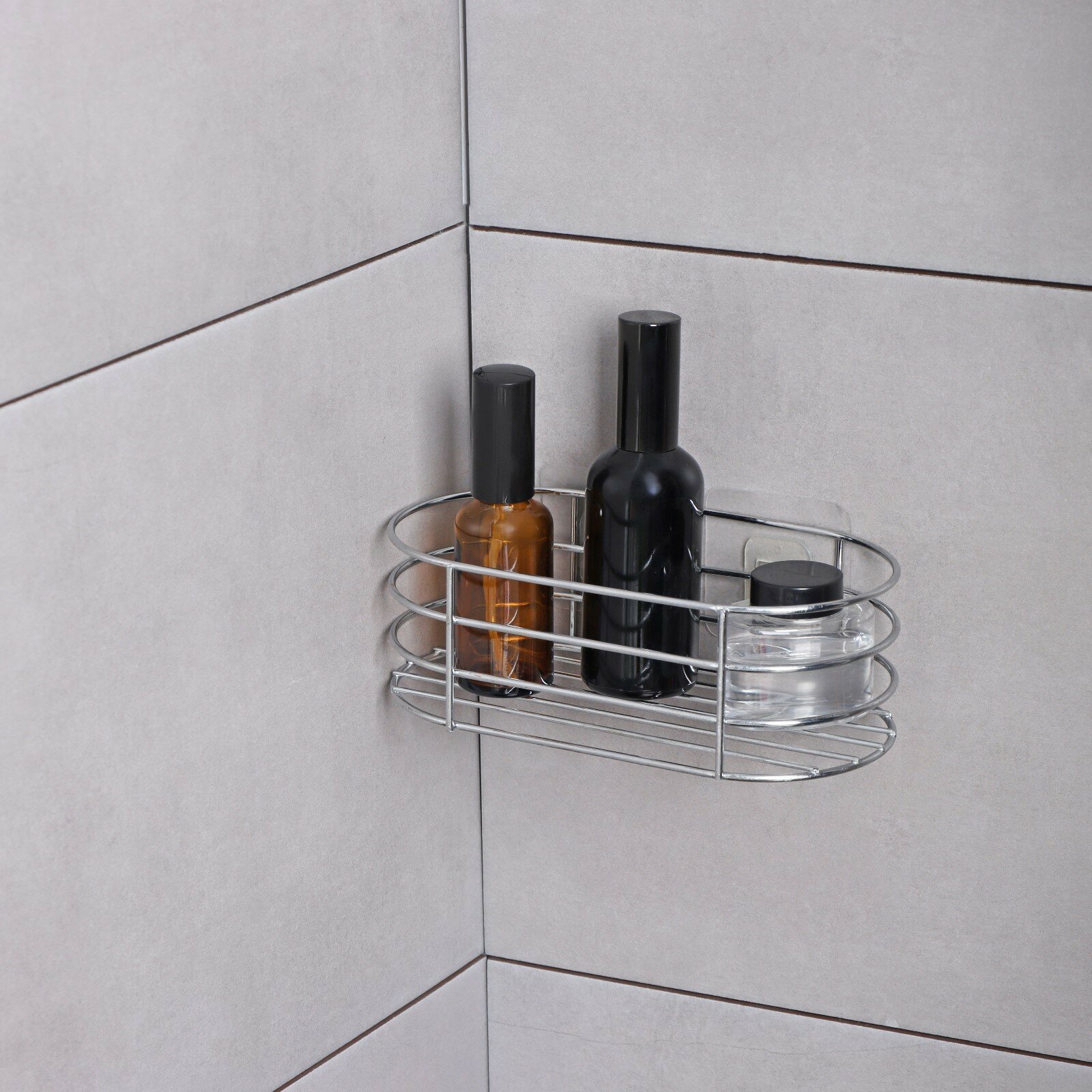 фото Полка на липучках Доляна, 19,5×11×10 см