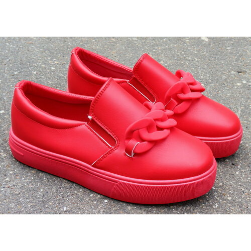 фото Кеды mergemax, размер 36, красный