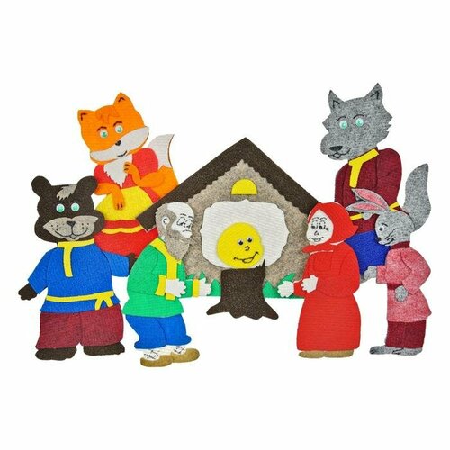 Набор дидактический Колобок 8 деталей 2350₽