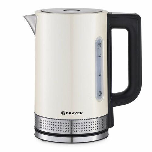Чайник электрический 17Л 2200ВТ диск выбор темп встр подсветка контр STRIX нерж шамп BRAYER 663800₽