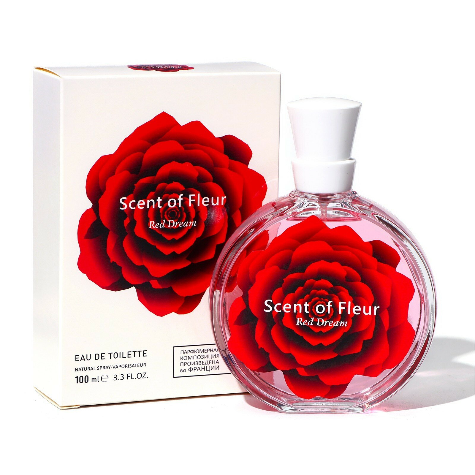 Туалетная вода женская 100 мл, Scent of Fleur Red Dream Сент оф Флёр Ред Дрим