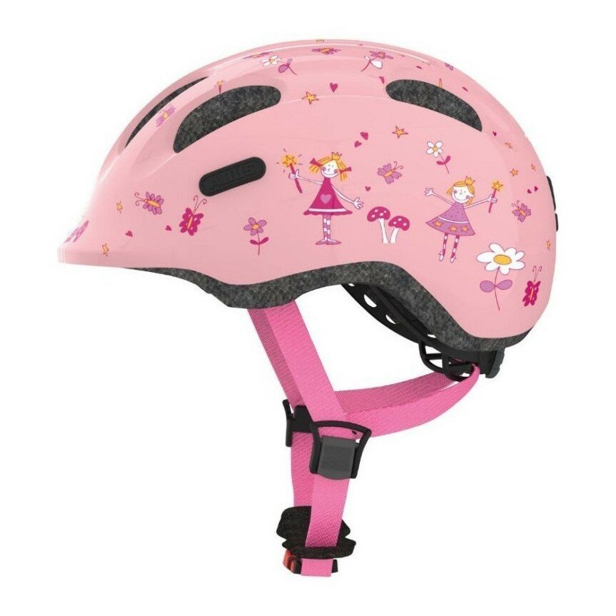 Велошлем Abus Smiley 2.0 pink princess 45-50