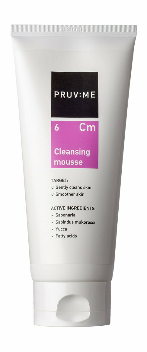 Мусс для умывания PRUV ME Cm 6 Cleansing Mousse