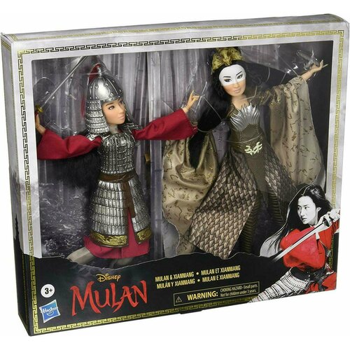 кукла hasbro принцессы диснея мулан дисней модный приговор Кукла Мулан и Сяньнян (Mulan и Xianniang)