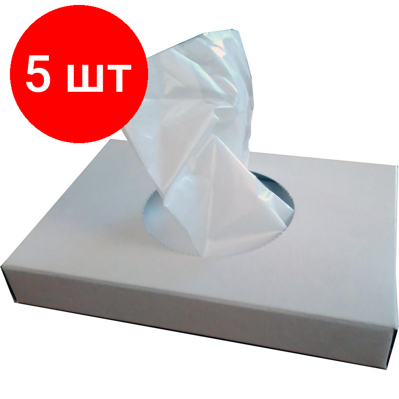 фото Комплект 30 упаковок, Пакеты гигиенические в боксе 30 пак/уп