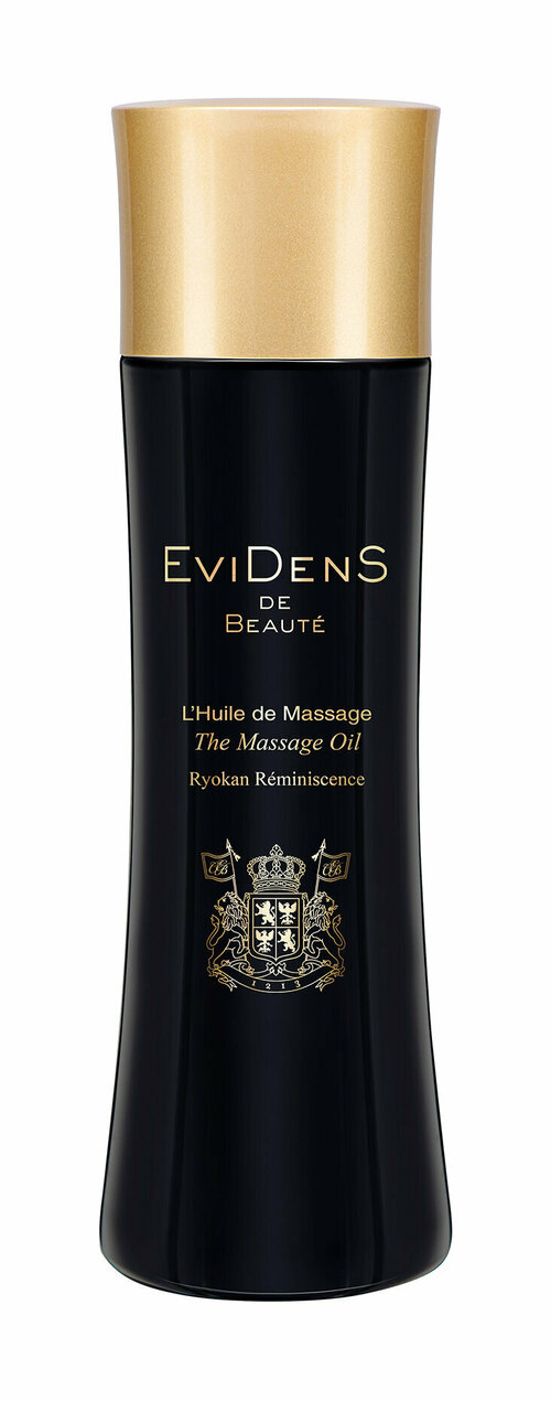 Массажное масло обогащенное маслом семян подсолнечника и витамином Е Evidens de Beaute The Massage Oil Ryokan