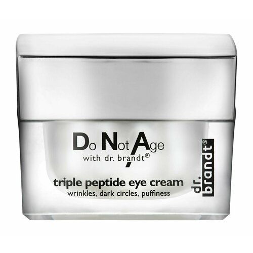 Интенсивно-омолаживающий крем для глазс трипептидом от припухлости и темных кругов Dr Brandt Triple Peptide eye Cream