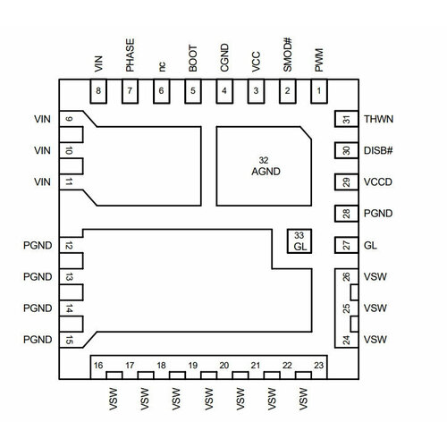 Микросхема NCP302045MNTW 58000₽