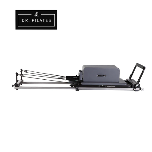 Складной портативный вытяжной алюминиевый реформер для пилатеса