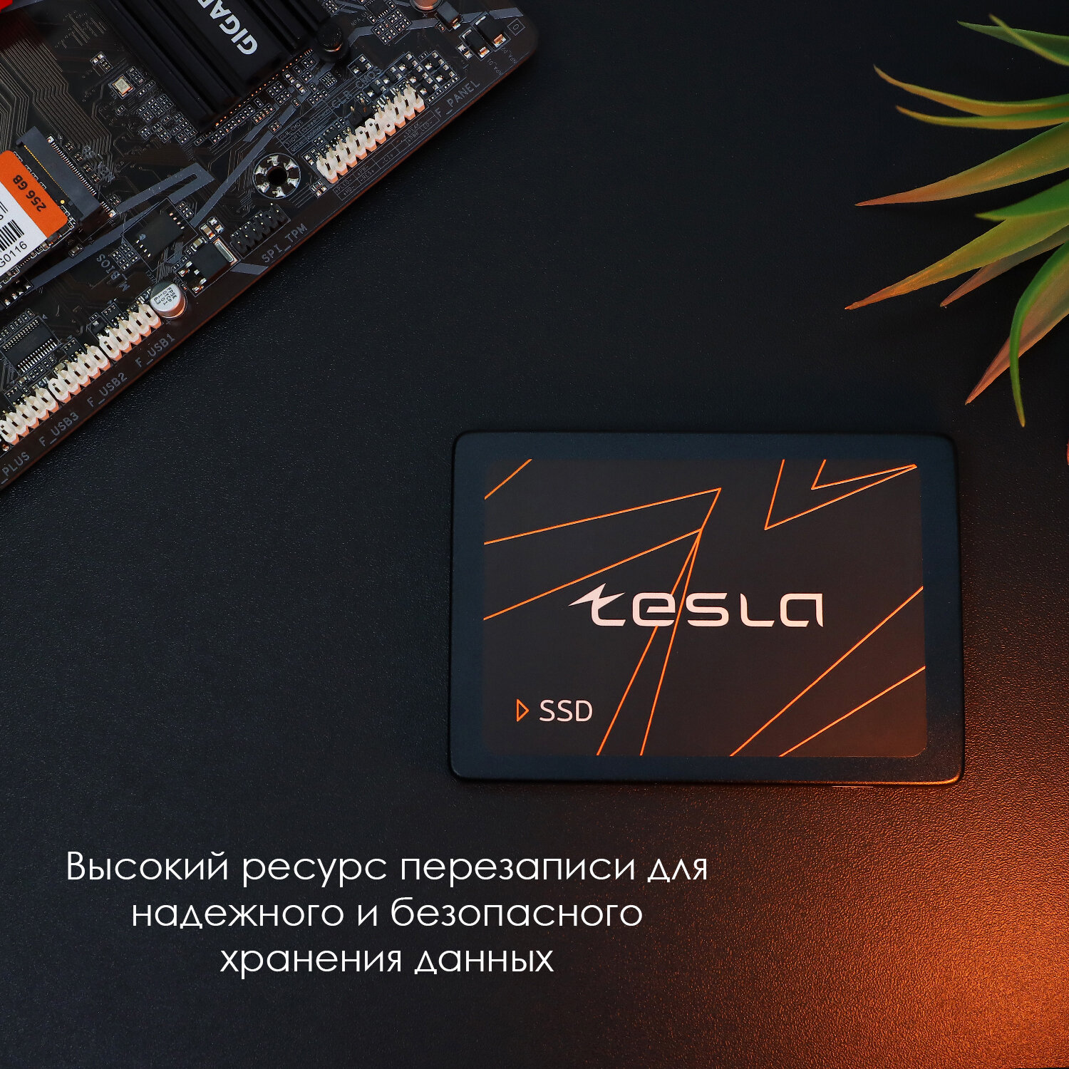 Твердотельный накопитель Tesla 480 ГБ SSDTSLA-480GS3