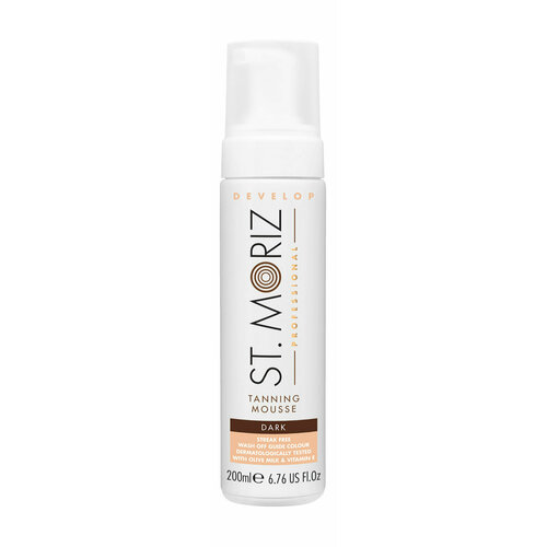 Автобронзант-мусс для тела St. Moriz Professional Tanning Mousse Dark