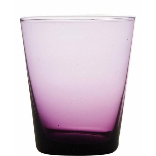 Подсвечник для чайных свечей розовый H10,5 D9