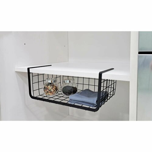 Корзина для хранения 36x14.5x25 см сталь черный