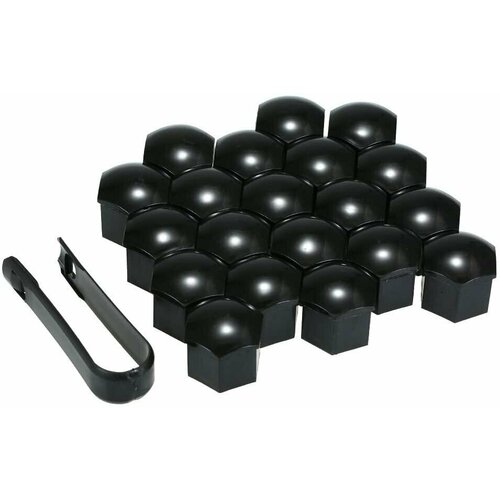 Набор колпачков для гаек и болтов 17мм Черный 550₽